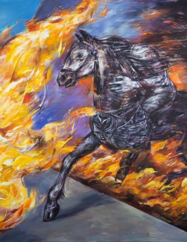 گذر از آتش پی در پی - اثر نیلوفر قادری نژاد