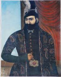 نقاشی محمد شاه قاجار توسط صنیع الملک 